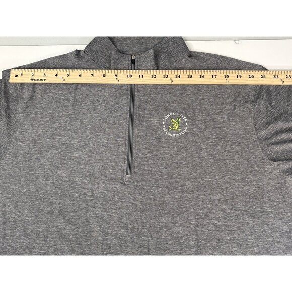 The Country Club Brookline 122nd US Open Golf Straight Down ¼ Zip Mens 2XL Grey - Picture 13 of 15